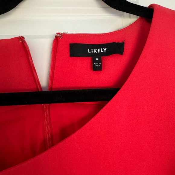 LIKELY red dress - worn once! Perfect for black tie or prom etc - Picture 4 of 5